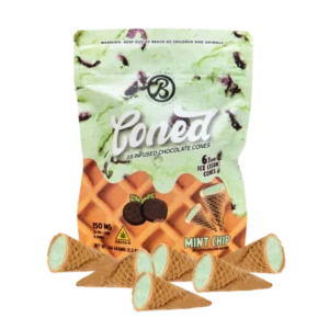 Baked Bags Mint Chip Coned