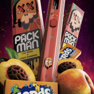Packman Peachy Nerdz Einweg Vape