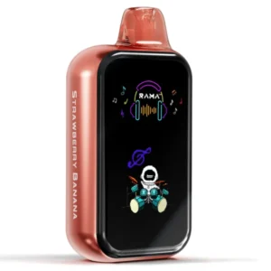 RAMA 16000 Züge Einweg Vape Strawberry Banana – Rama TL16000