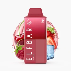 ELFBAR AF5000 Strawberry Raspberry Cherry Ice 20 mg Nikotin