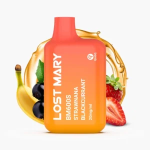 Lost Mary BM600s Strawnana Blackcurrant Einweg Vape