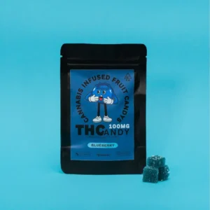 THCandy | Blueberry 100mg | Cannabis Infused Gummies