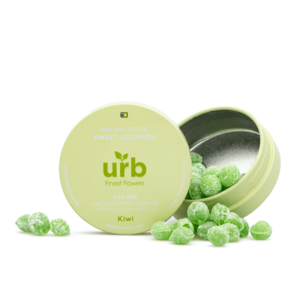 Urb Delta 9 THC / HHC Lutschtabletten – Kiwi (100 mg Delta 9 THC + 150 mg HHC Total)