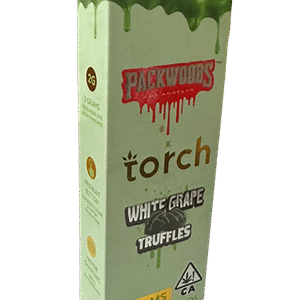 Packwoods X Torch Tropical Einweg Vape - WHITE GRAPE TRUFFLES